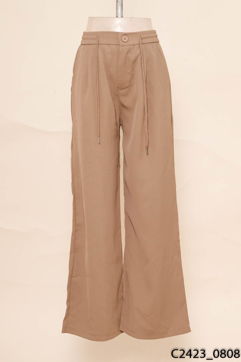 Quần nâu ống suông New Tags