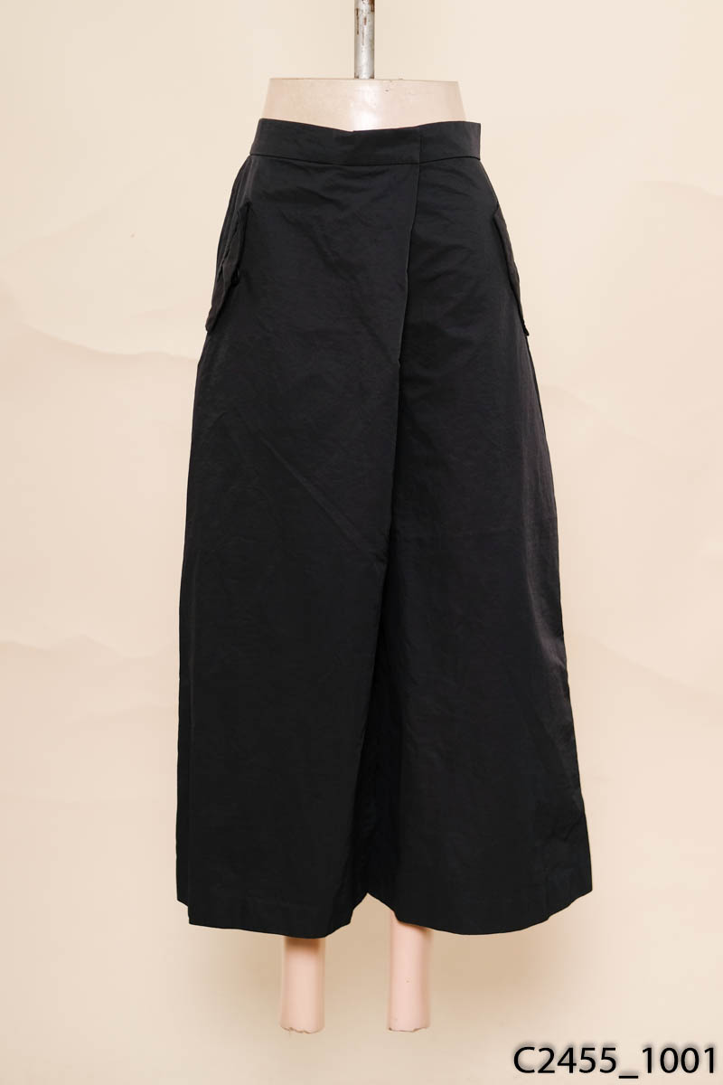 Quần culottes xanh