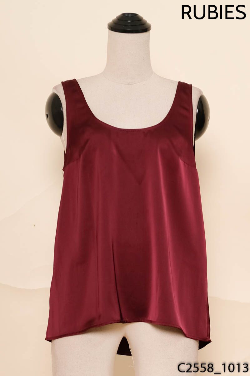 ÁO 2 dây lụa tím Rubies