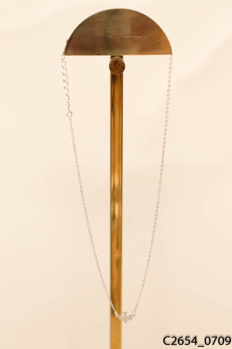 Vòng cổ bạc hình chim