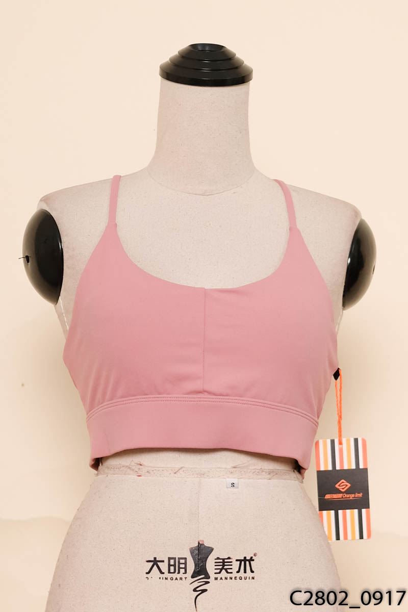 Áo bra thể thao hồng New Tags