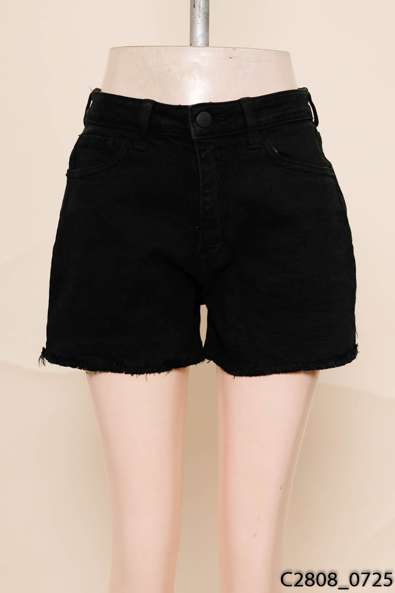 Quần shorts jean đen New Tags