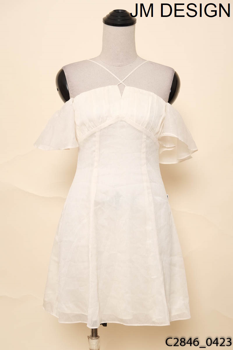 Đầm be dây mảnh JM Design