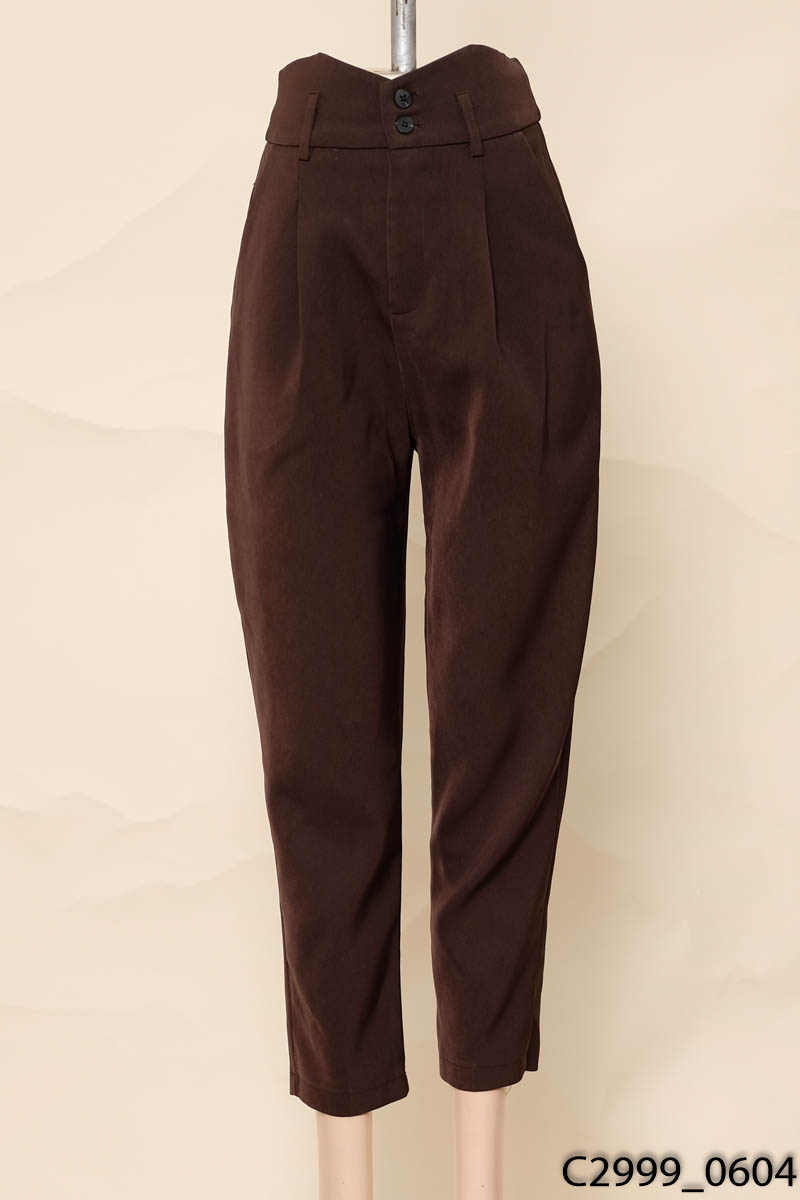 Quần baggy nâu