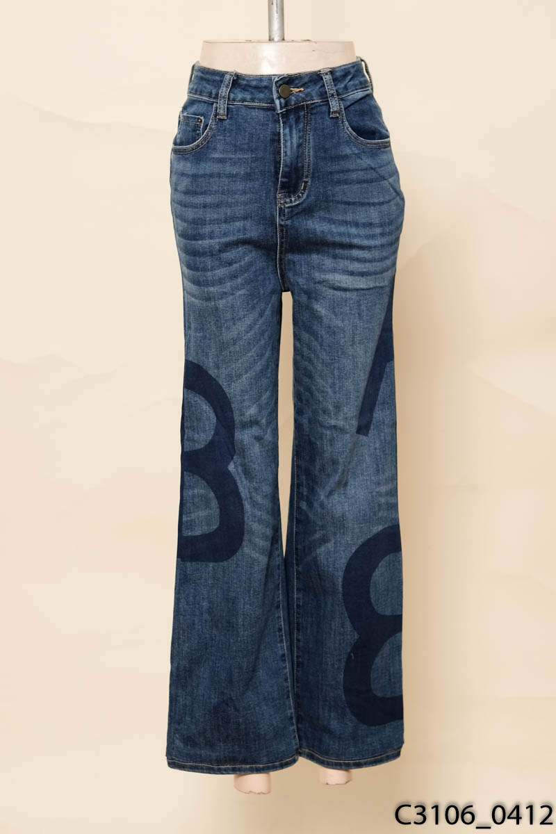 DONG JEANS-Quần jeans xanh