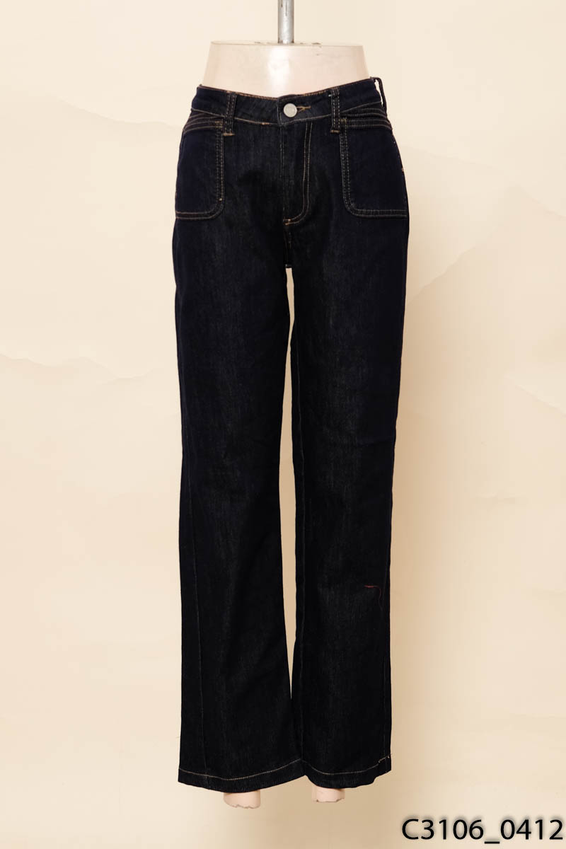 Quần jeans xanh than skinny