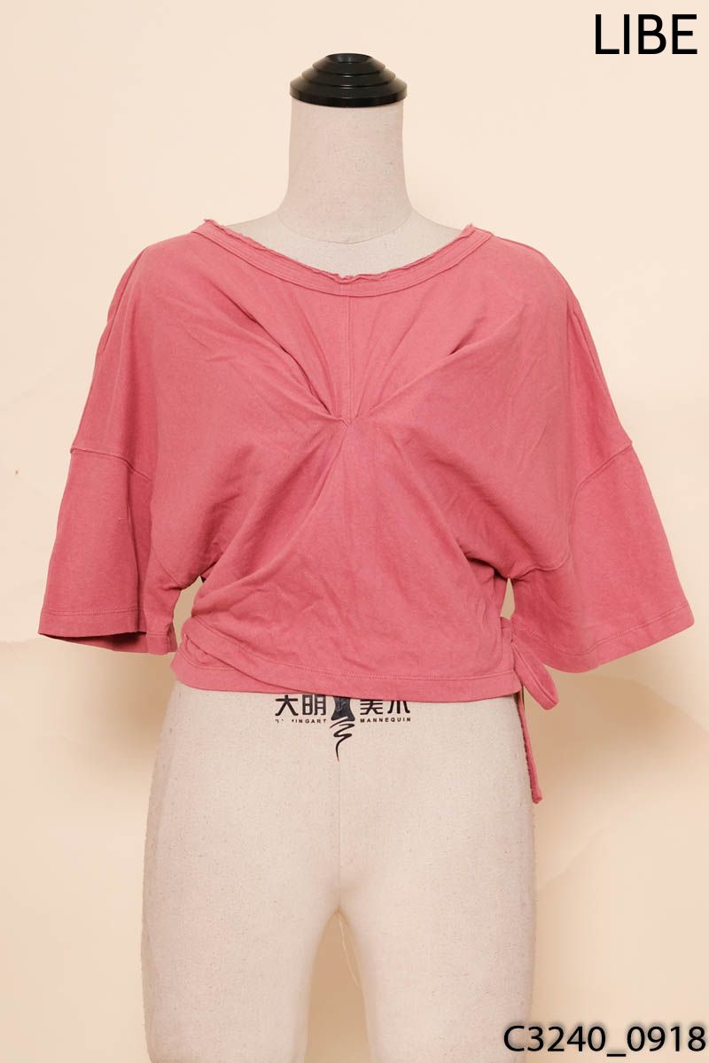 Áo hồng cộc tay LIBE