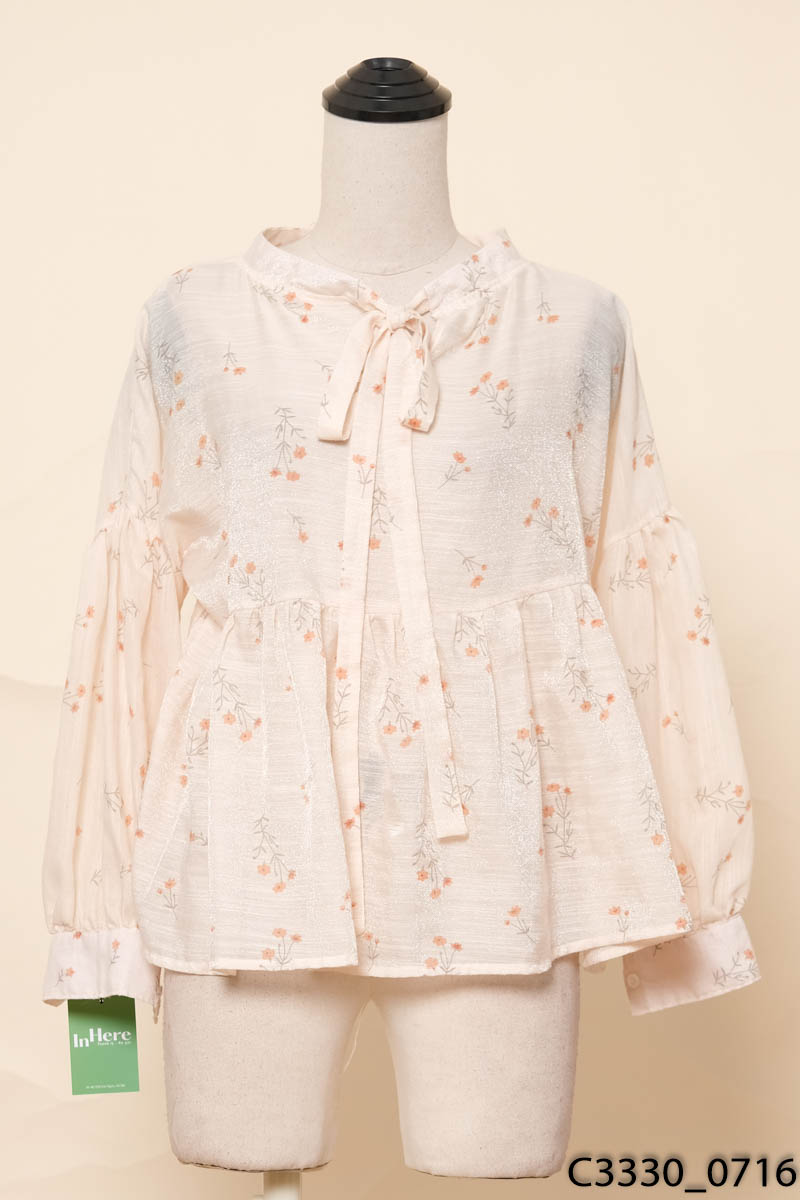 LOLLIE - Áo be babydoll họa tiết