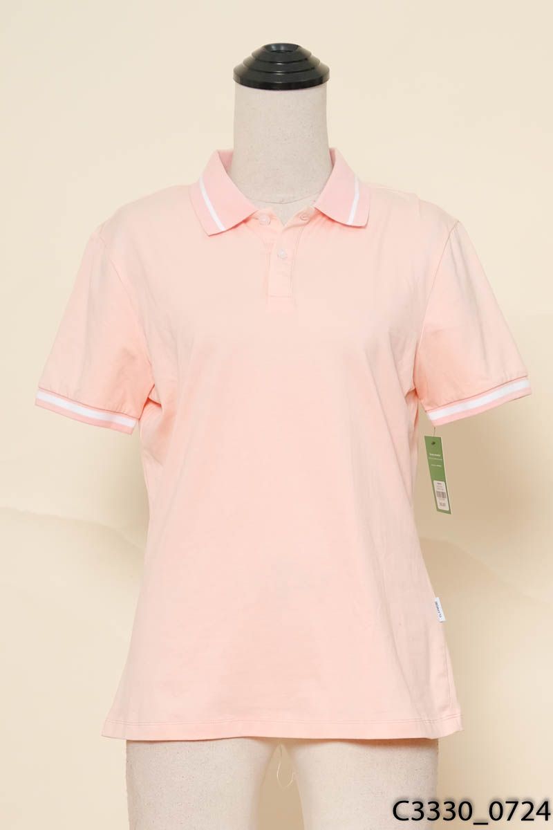 CLAYMORE - Áo polo hồng New Tags