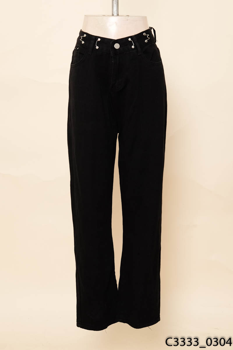 Quần jeans đen