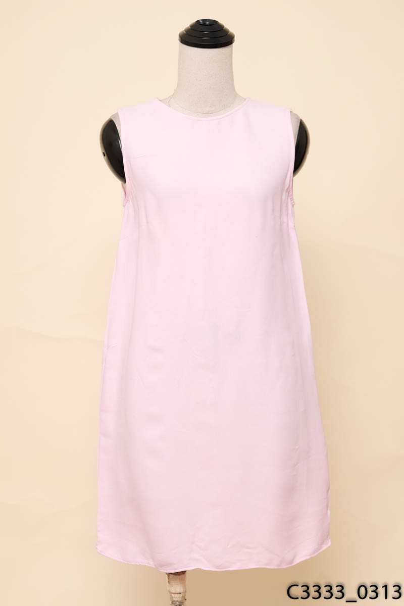Đầm ngắn tank top Hồng
