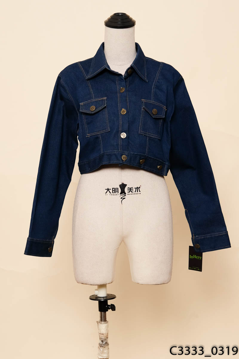 Áo Jeans cúc