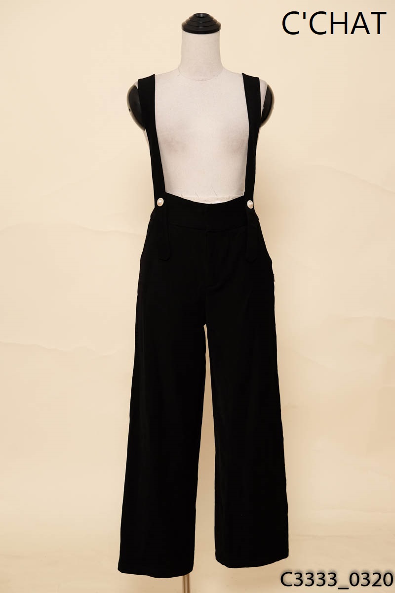 Jumpsuits đen 2 dây C'CHAT New Tags