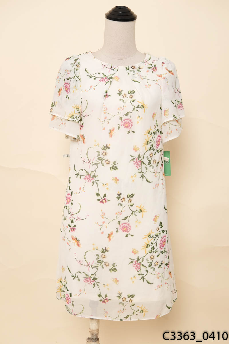 PRIMARK- Đầm be suông họa tiết hoa
