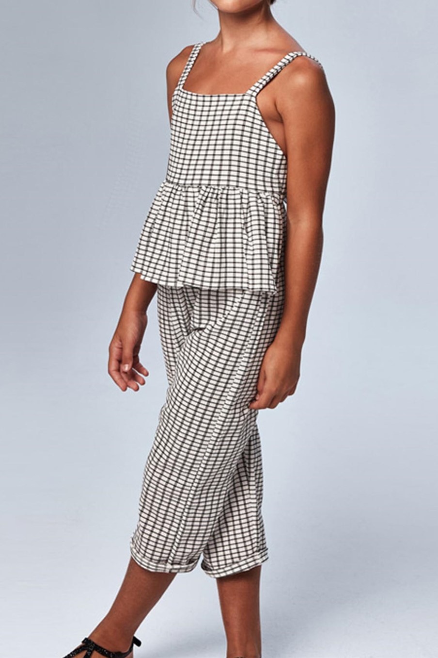 C3390_07075_76 _ MAYORAL - Jumpsuits trắng đen