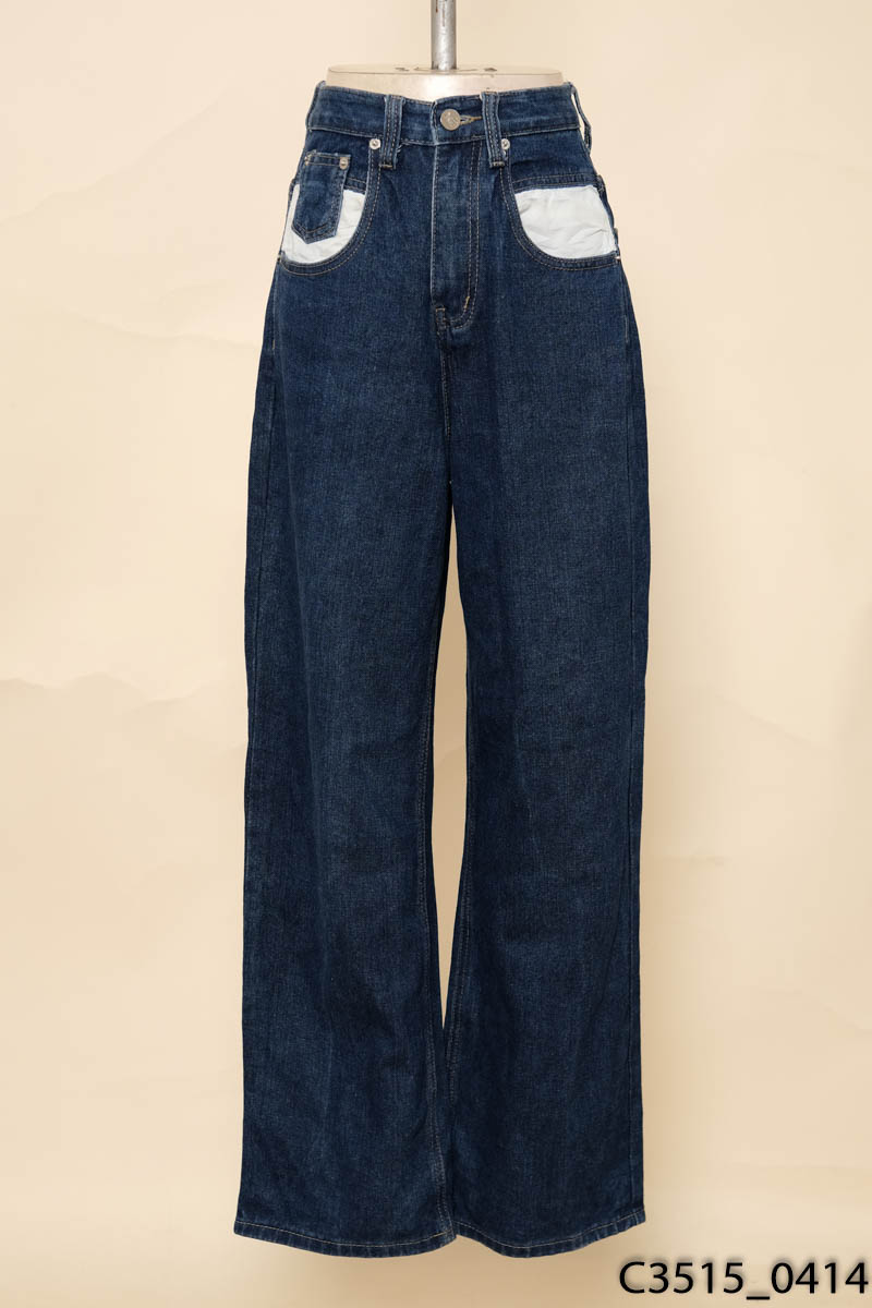 Quần jeans ống rộng