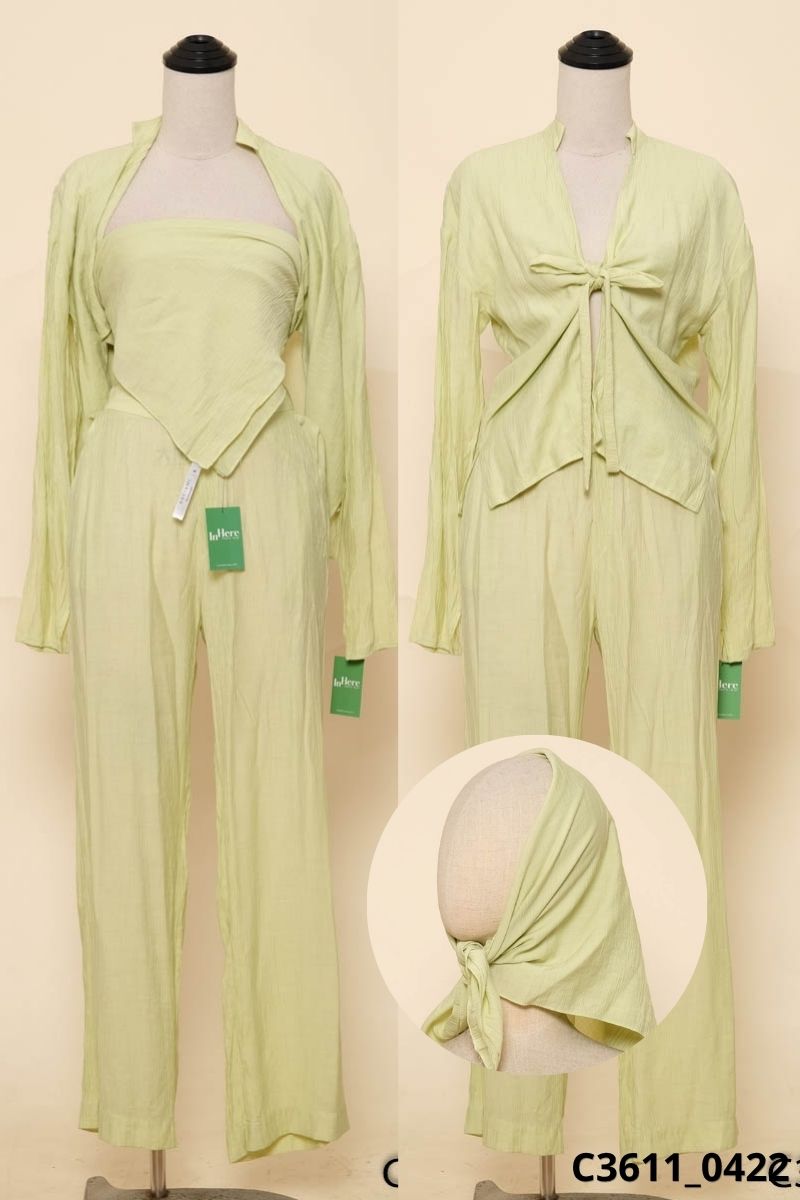 BACIAMI HOMEWEAR-Set đồ xanh