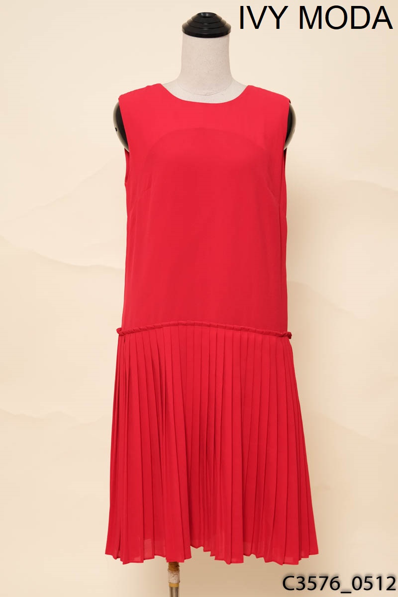 Đầm đỏ suông IVY MODA