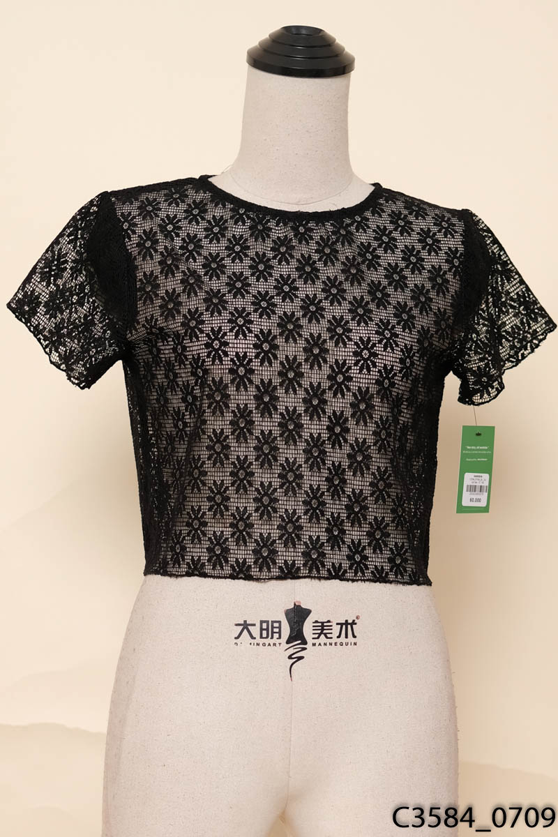 Áo lưới đen