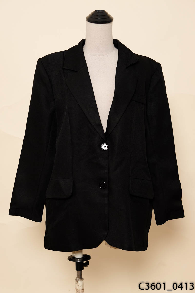 YOONJI - Áo vest đen