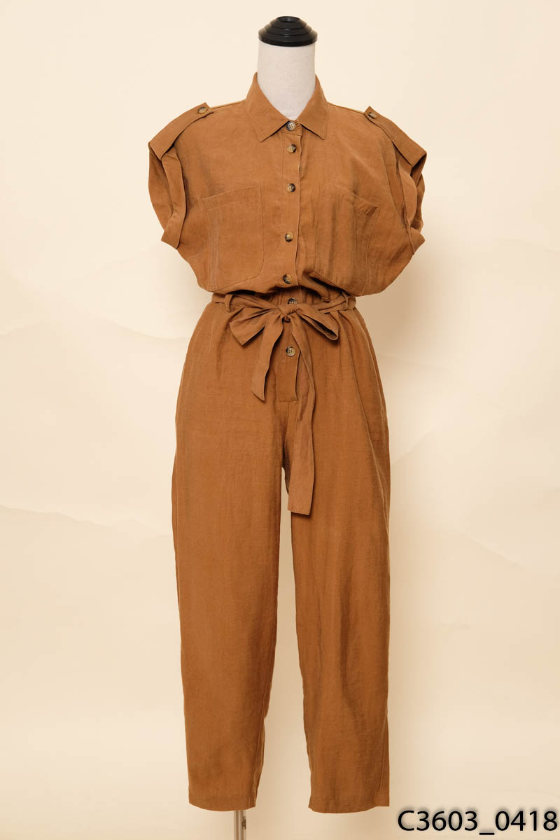 Jumpsuit nâu Reserved