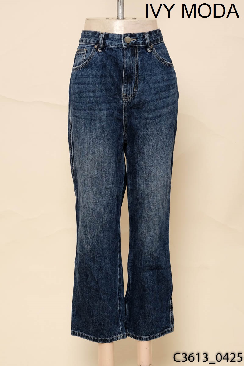 Quần jeans ống đứng IVY MODA