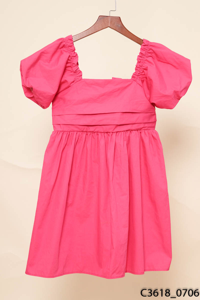 Đầm hồng babydoll
