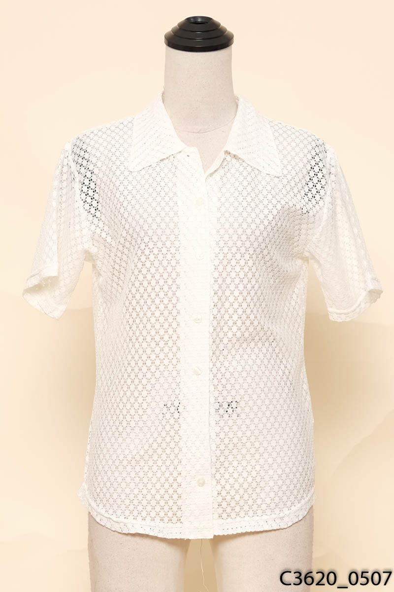 Áo lưới trắng