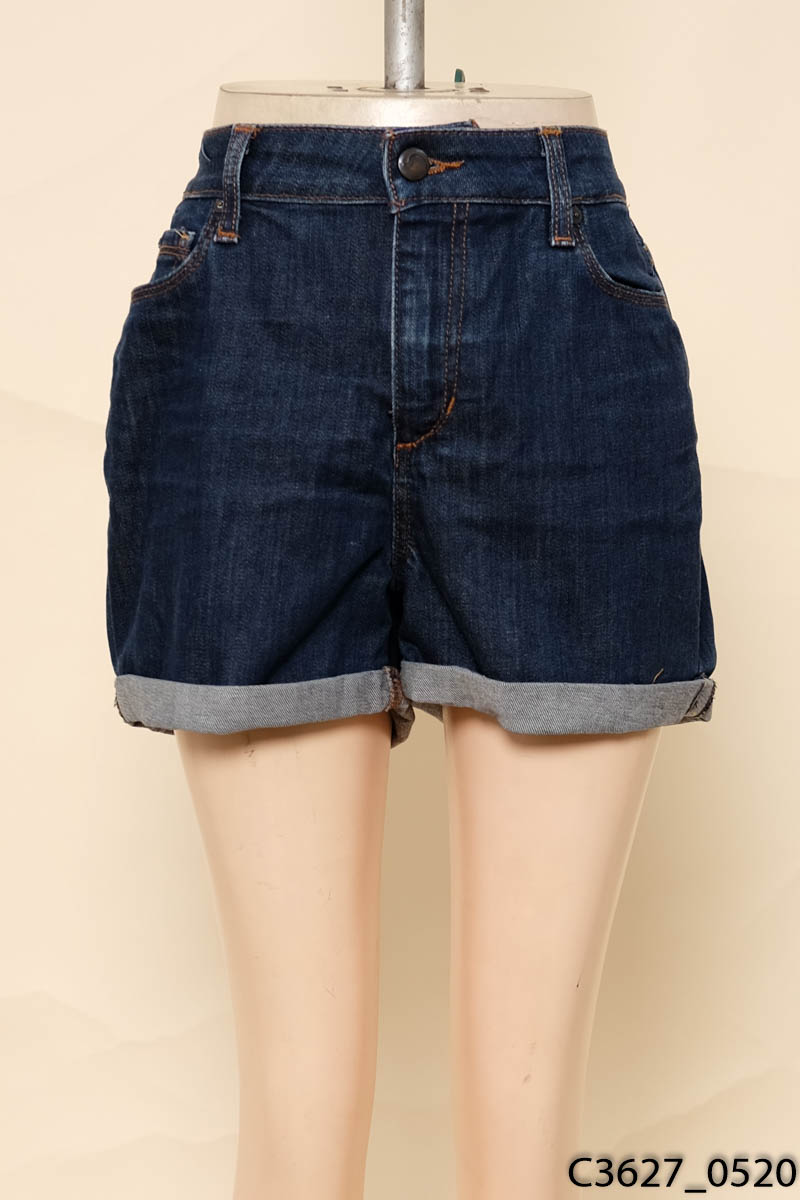 JOE'S JEANS-Quần short jeans xanh đậm