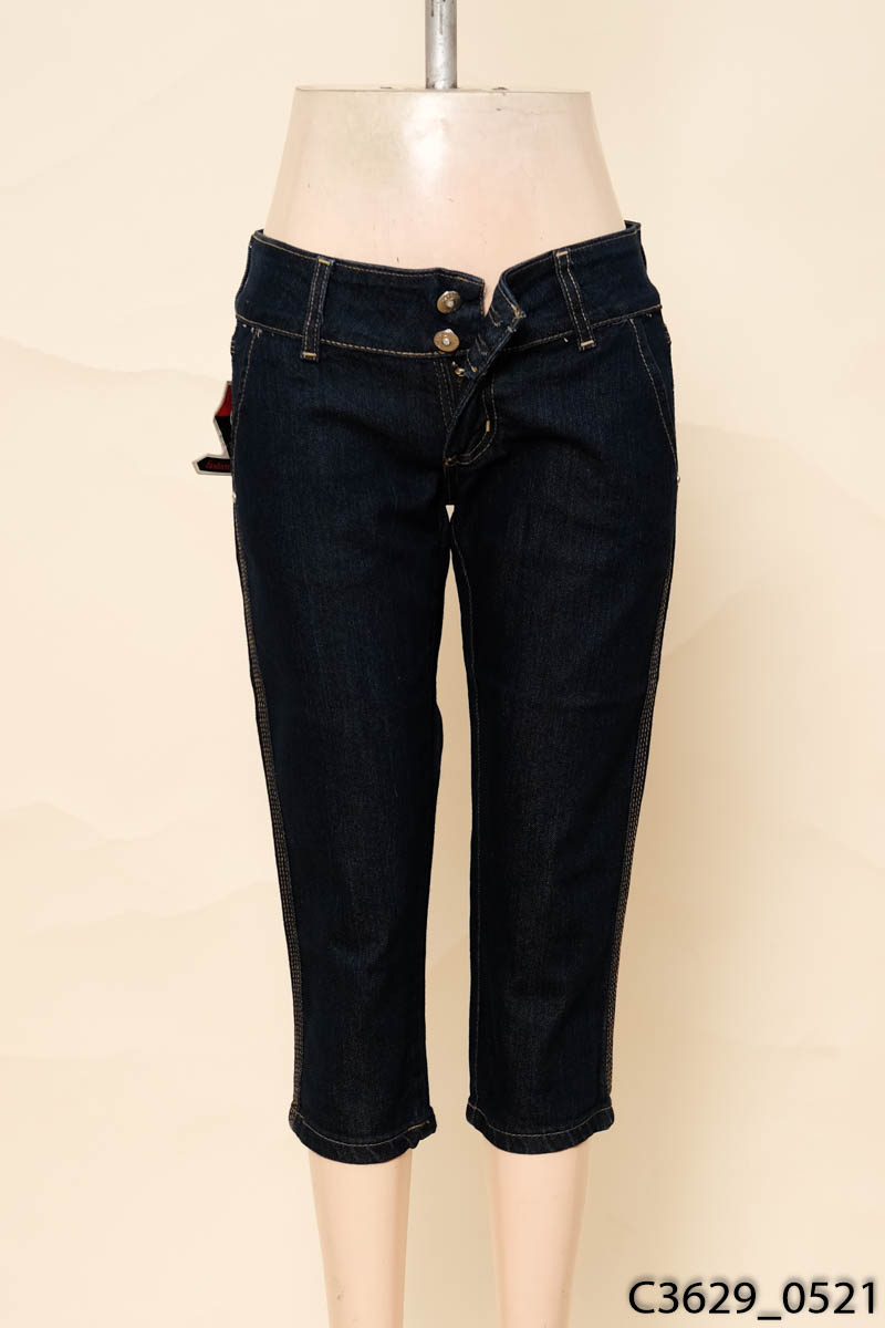 86% JEANS-Quần ngố jeans xanh đậm New Tags