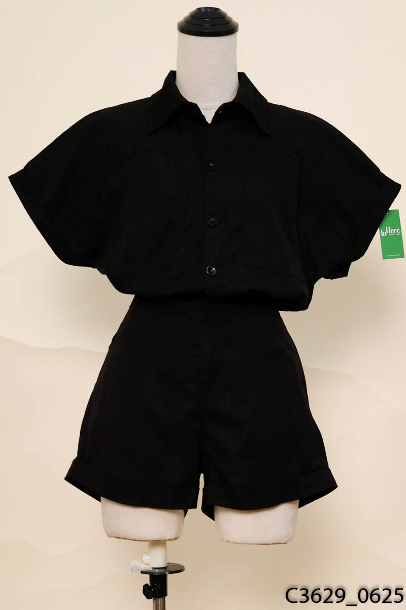 BANAMO-Jumpsuits đen
