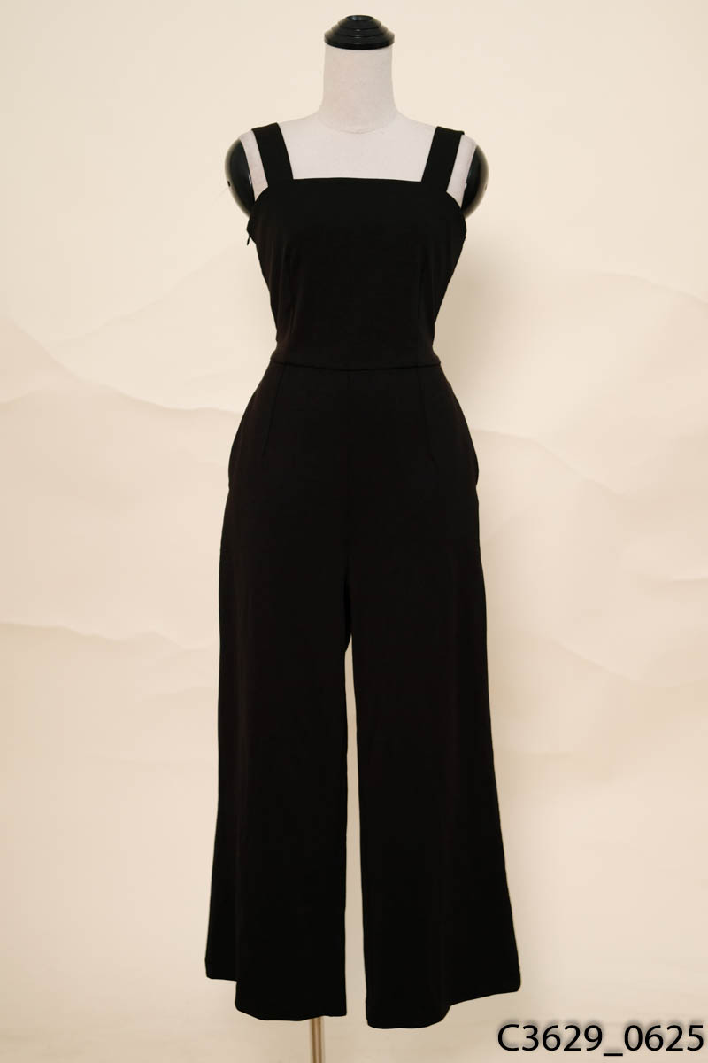Jumpsuits 2 dây đen