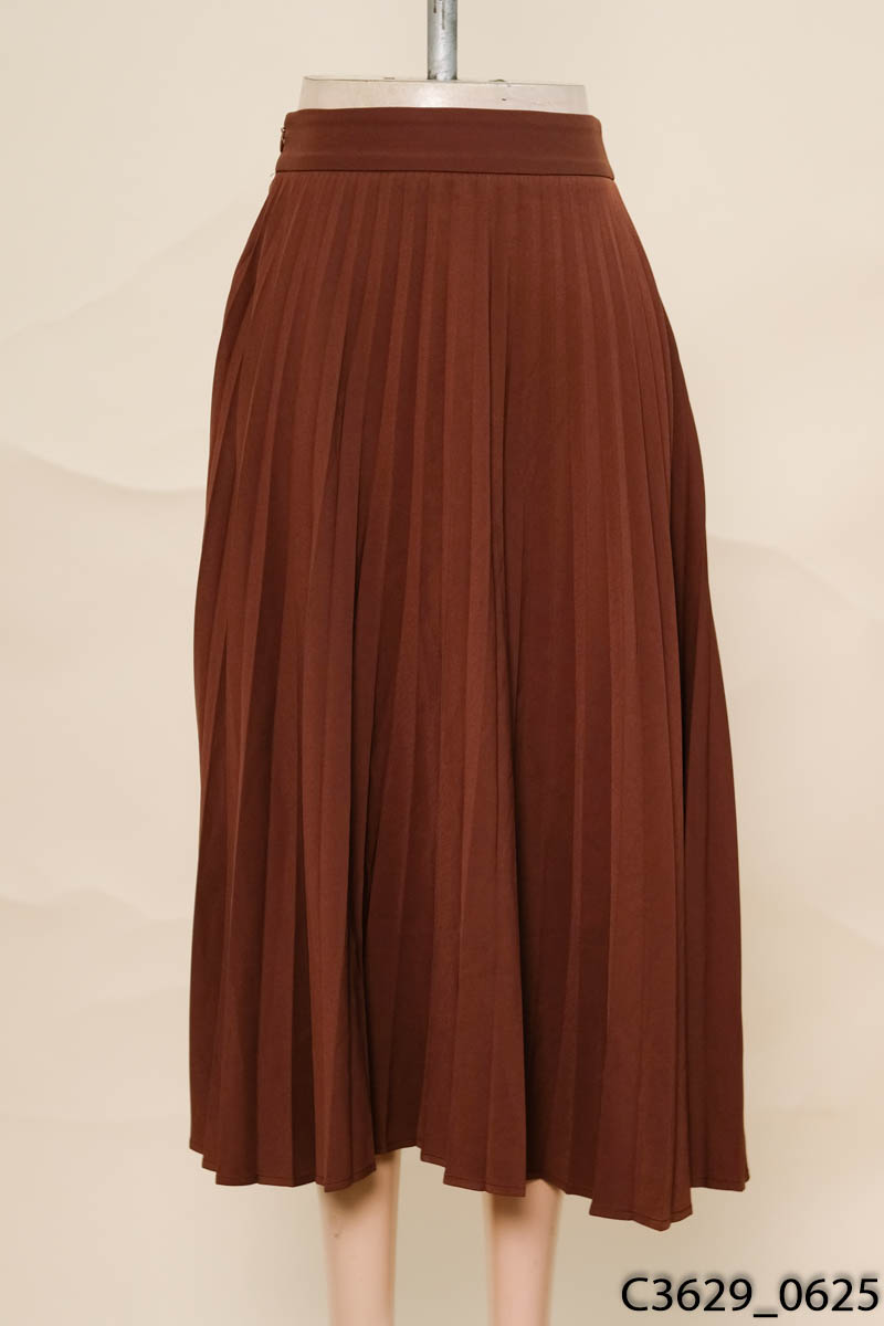 Chân váy nâu xếp ly Adore Dress