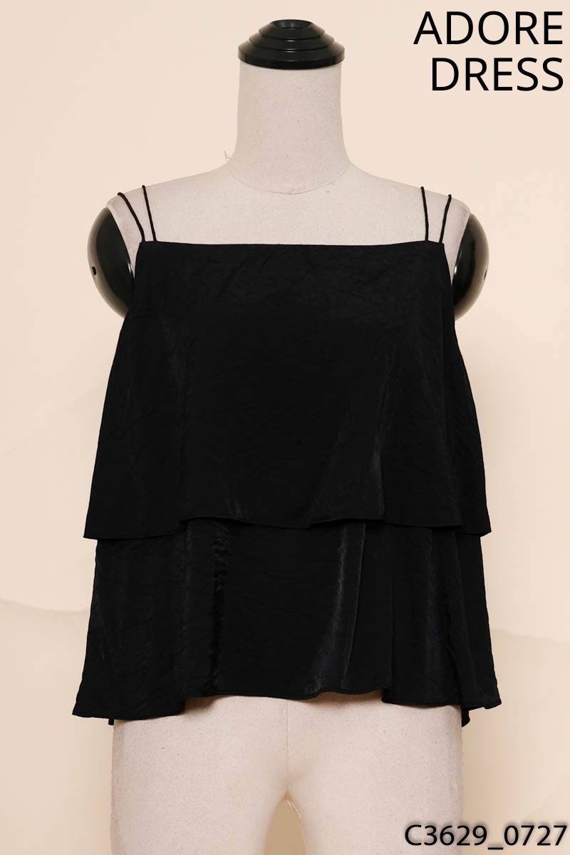 Áo 2 dây đen Adore Dress