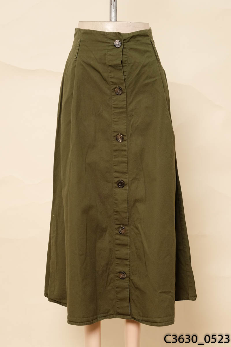 NAVY - Chân váy xanh lục