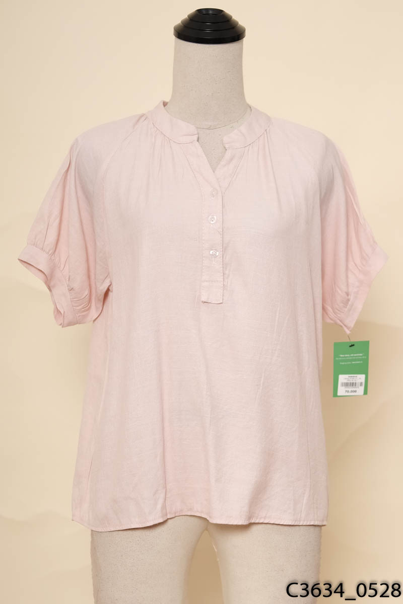 Áo hồng cộc tay