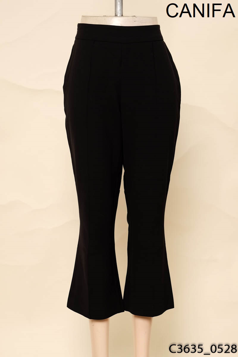 Quần culottes loe đen CANIFA