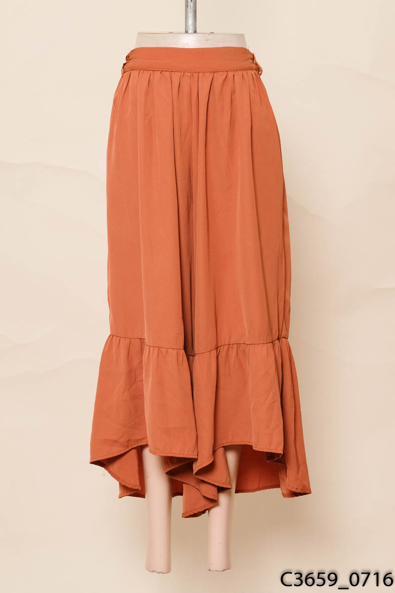 Quần culottes cam