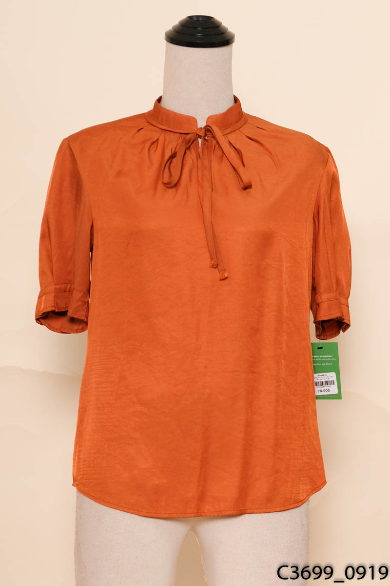 Áo cam cộc tay