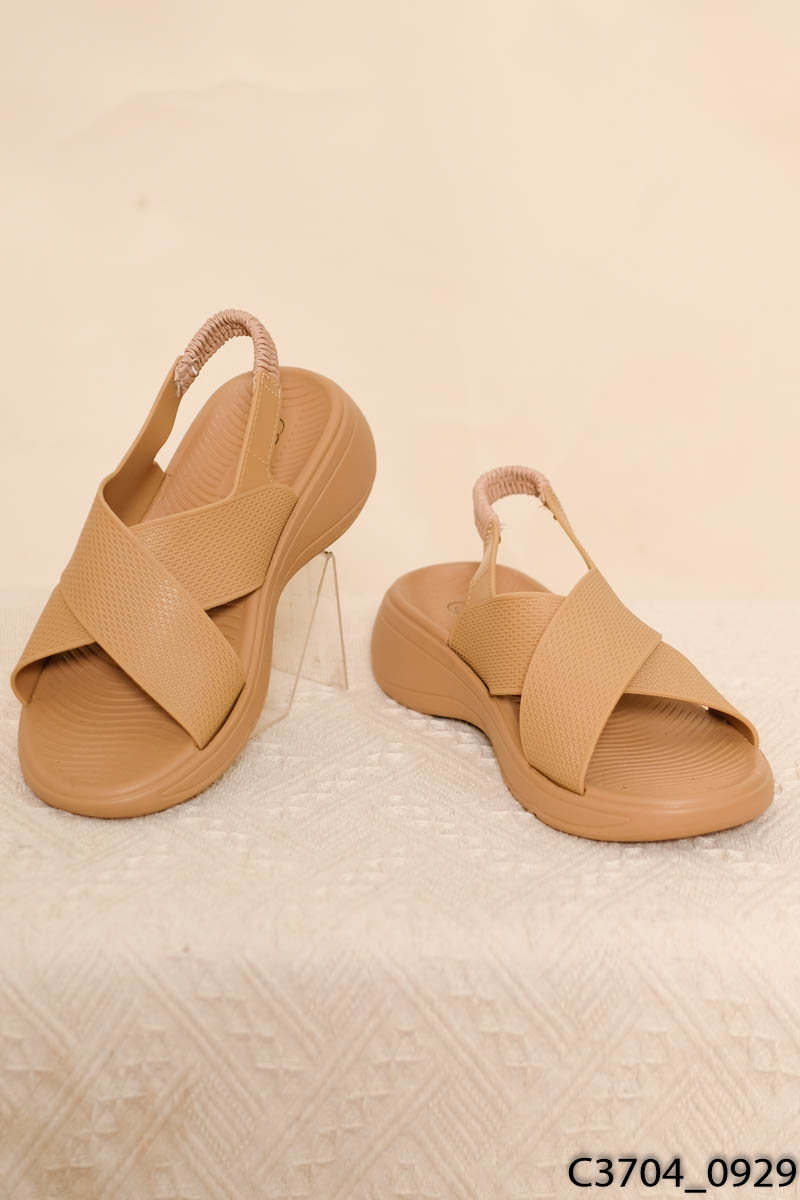 Dép sandal nâu/NEW