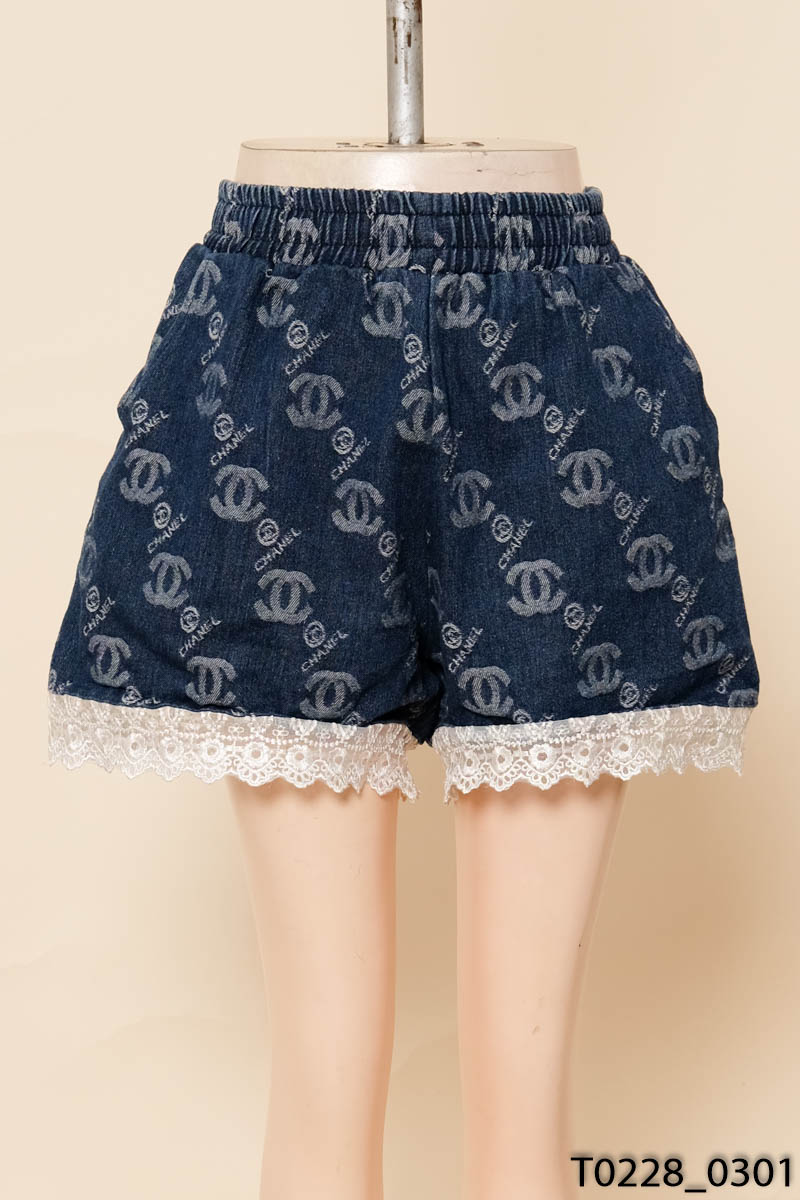 Quần shorts xanh