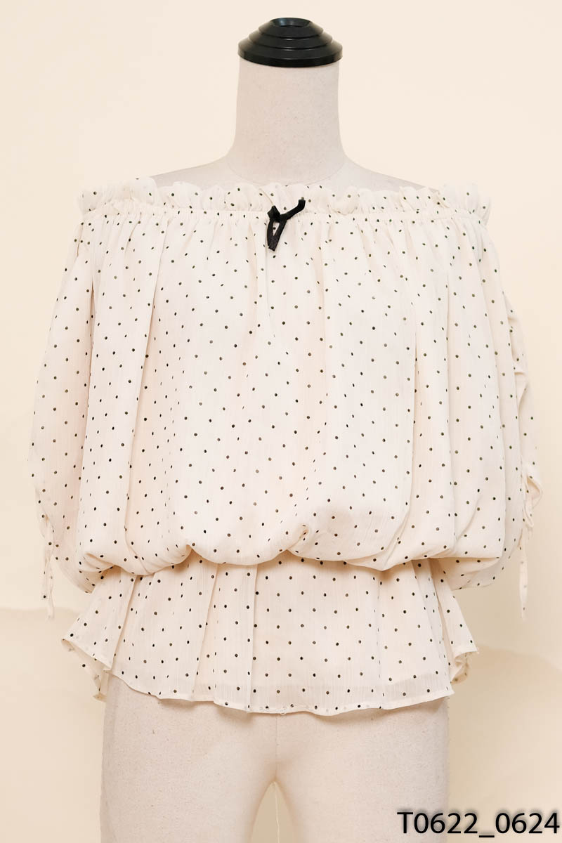 LINH DAN DESIGN- Áo be chấm bi