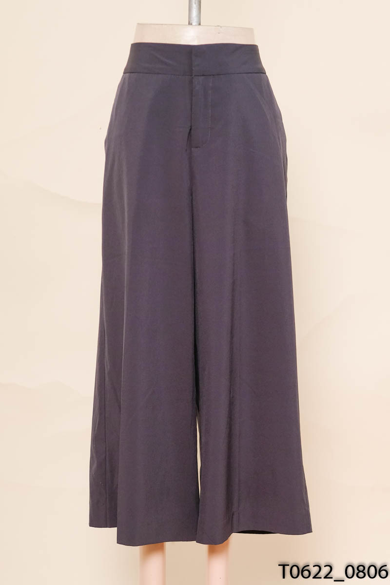 Quần culottes xám