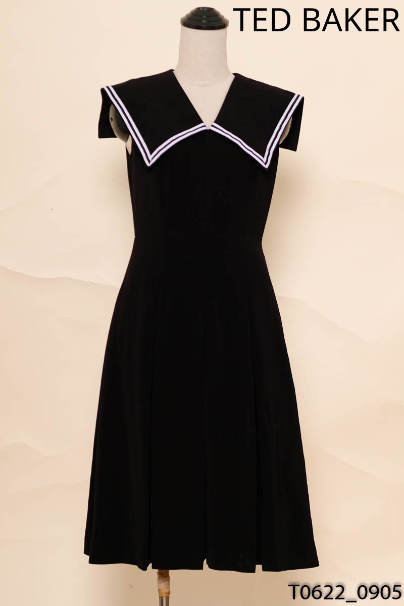 Đầm đen sát nách TED BAKER