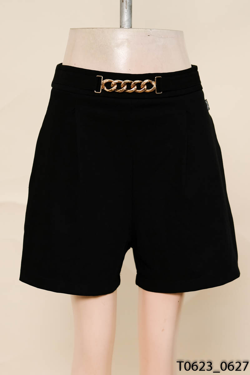 YODY-Quần shorts đen