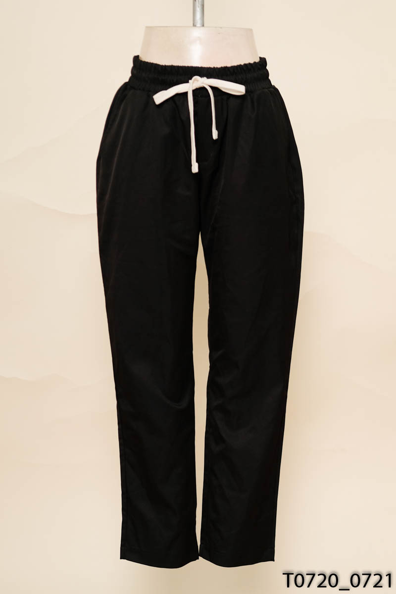 PATTERN - Quần đen baggy