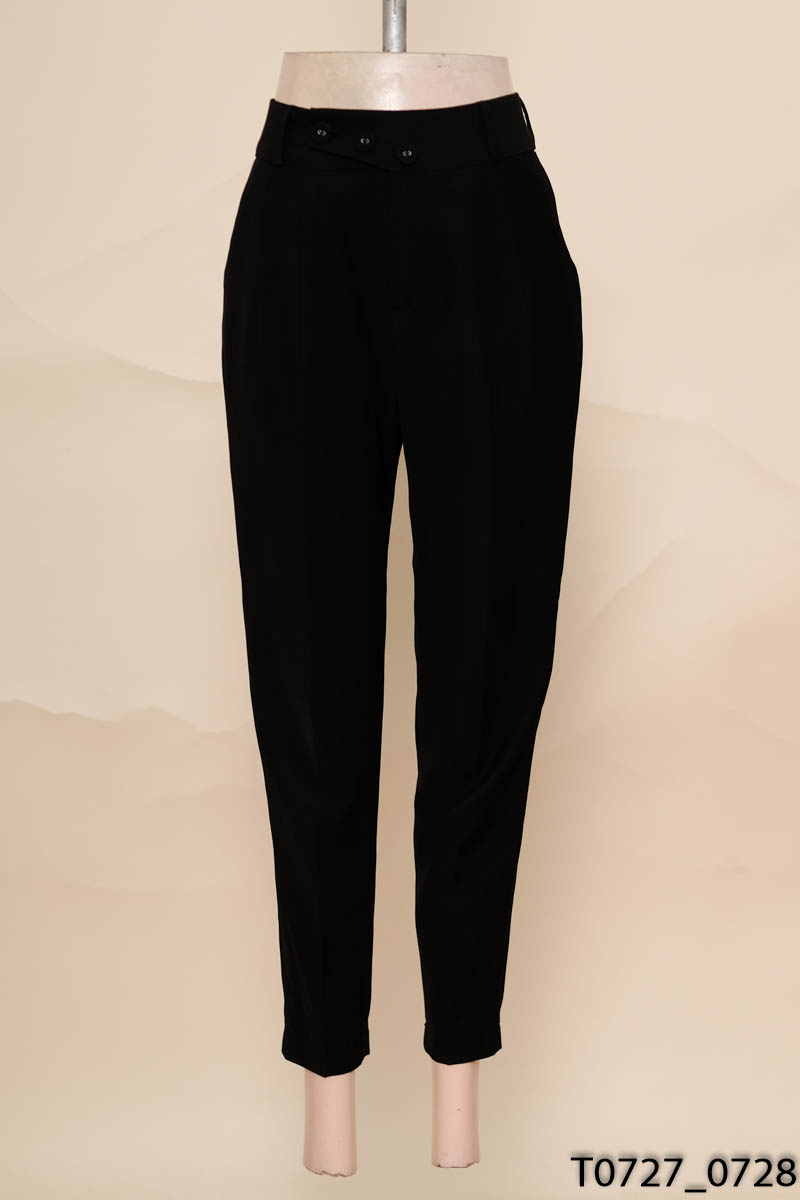 CHERRY DESIGN - Quần baggy đen
