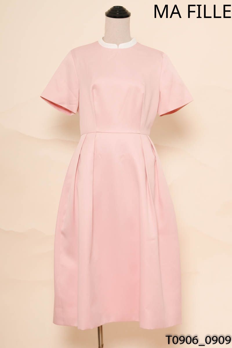 MA FILLE - Đầm hồng cộc tay New Tags