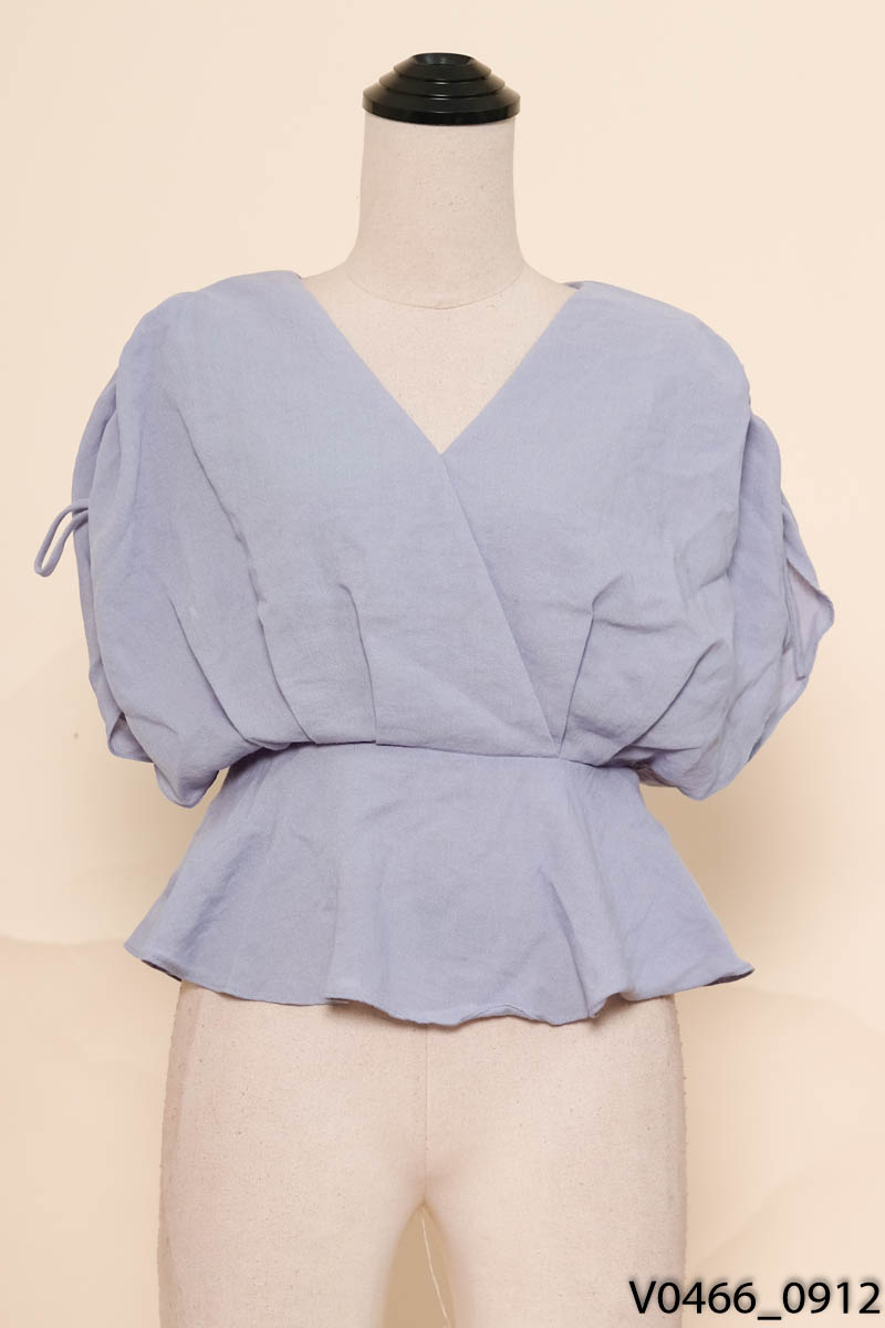 Áo xanh dây rút Ivy Moda