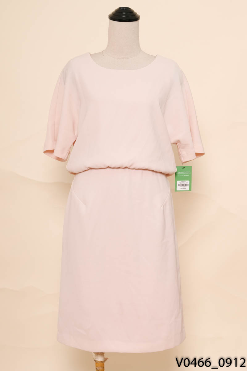 Đầm be cộc tay Banana Republic